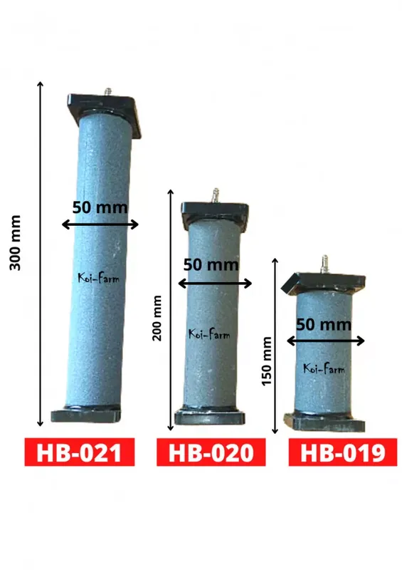 osaga hb 021 henger porlasztókő 50x300mm szürke Merkproduct
