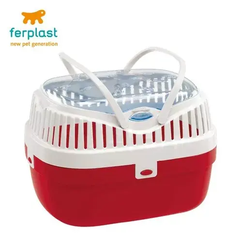 Express Levering ferplast aladino medium kisállat hordozó piros