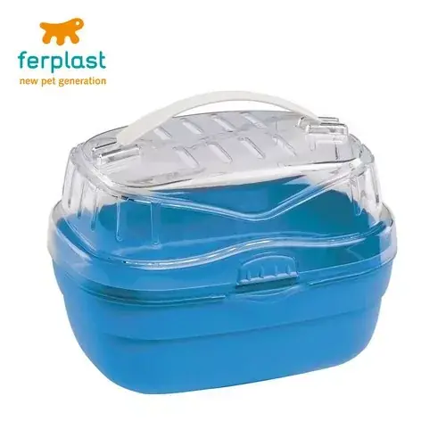 ferplast aladino small kisállat hordozó kék Goedkoop