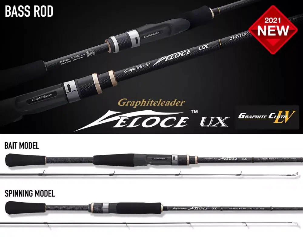 Aanbieding Graphiteleader VELOCE UX 21GVELUC-610M R-Fast 2.09m 1oz 28gr
