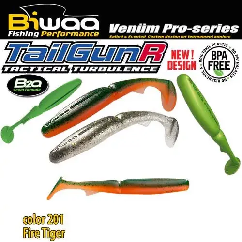 Biwaa TAILGUNR 2.5" 6.5cm 201 Fire Tiger Express Levering
