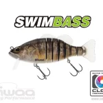 Weekendaanbieding Biwaa SWIMBASS 6" SLOW SINK 15cm 65gr 52 Yellow Pearch
