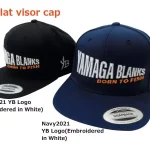 Yamaga Blanks SAPKA FLAT VISOR BLACK BORN TO FISH Laatste Kans