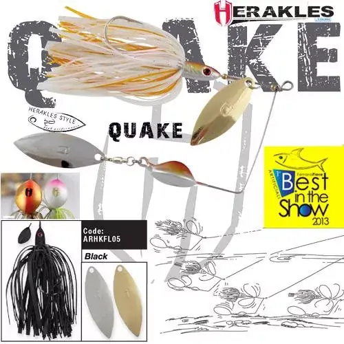 Nieuw SPINNERBAIT QUAKE 5/8oz 17.5gr Black