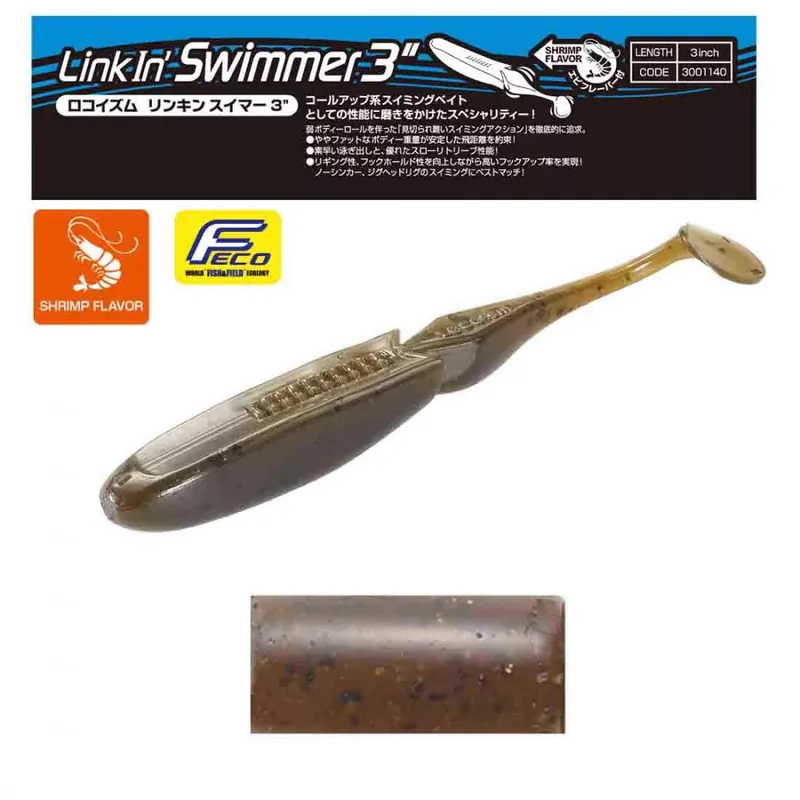 Bestel Nu TIEMCO LINKIN SWIMMER 3" 7.6cm Color 102