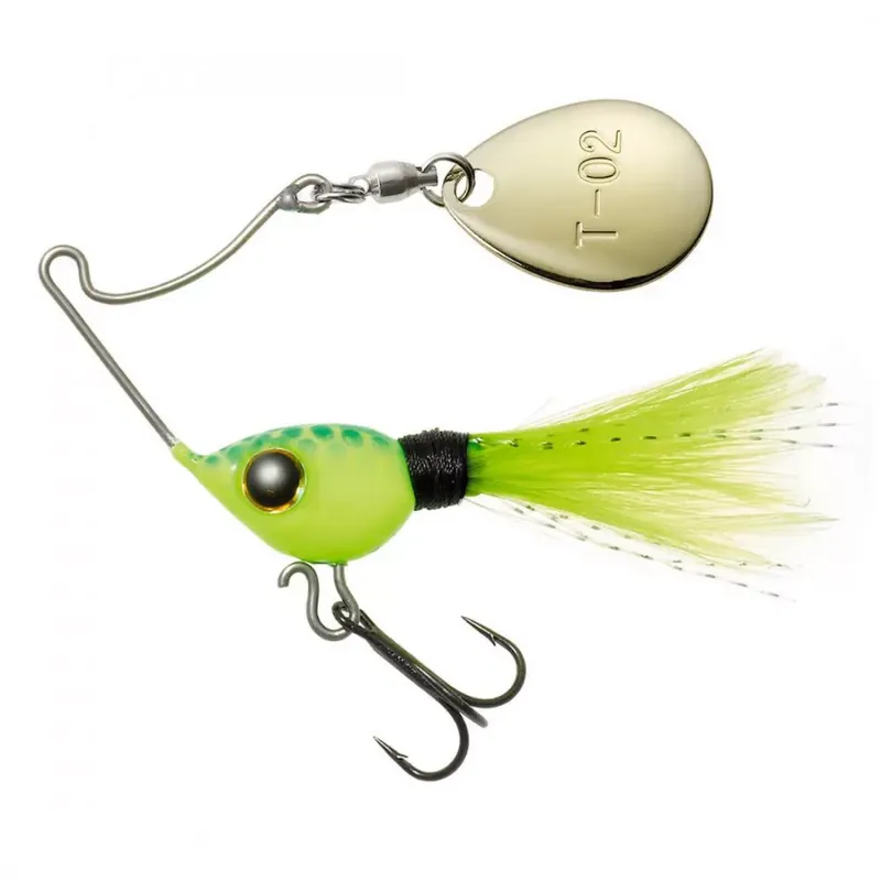 SPINNERBAIT TIEMCO NECROMANCER 6.5gr 45mm 07 Lime Chartreuse Lage Kosten