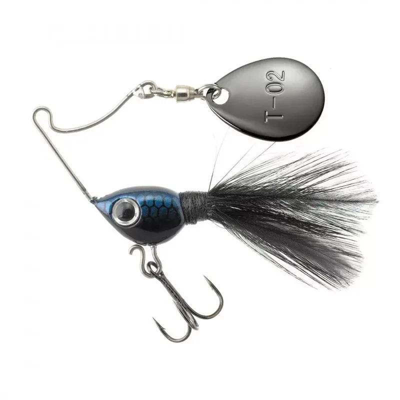 Tijdelijk Beschikbaar SPINNERBAIT TIEMCO NECROMANCER 6.5gr 45mm 12 Aurora Black