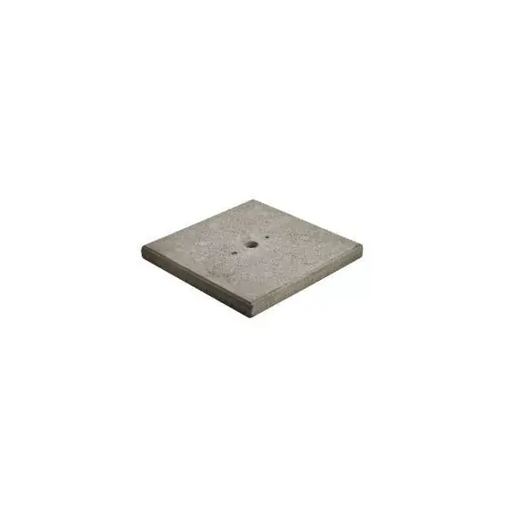 Beton rögzítőtalp szürke 40x40cm Express Levering