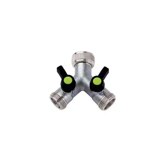 Beperkte Voorraad Colortap Aquajet 2 utas Y elágazás 3/4”- 3/4”x 3/4”