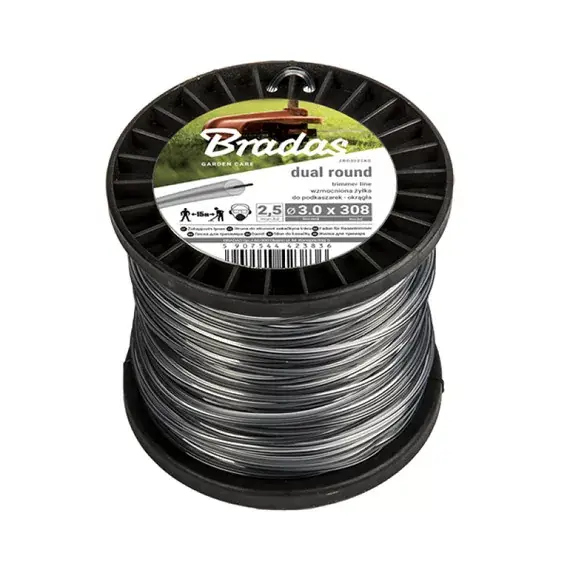 Fűnyíró damil DUAL - kerek 2,7mm / 100m 20db/kart. Rechtstreeks Van De Fabrikant
