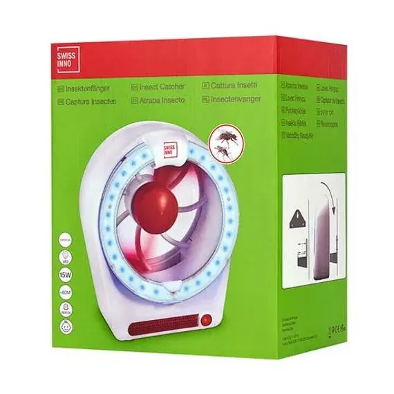 Swissinno szúnyogcsapda ventilátorral, LED lámpával, 15W Shop Nu
