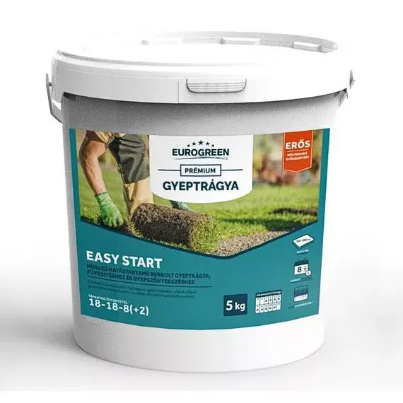EUROGREEN Easy start indító gyeptrágya 5 kg (165-200 m2) Veilige Betaling