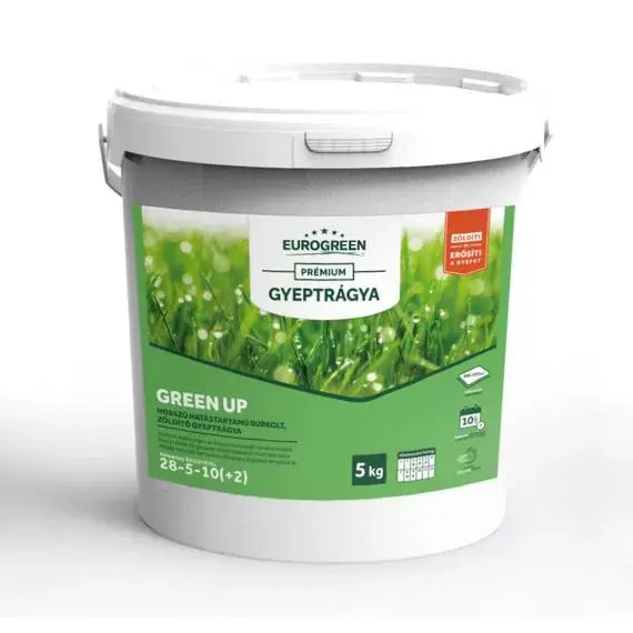 Exclusieve Aanbieding EUROGREEN Green up zöldítő gyeptrágya 5 kg (200-250m2)