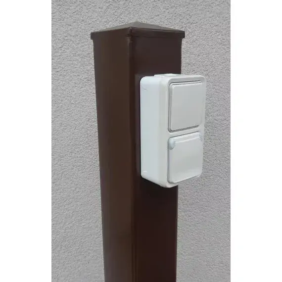 Speciale Aanbieding GALLO IRON kerti kapcsoló/konnektor Paliszander