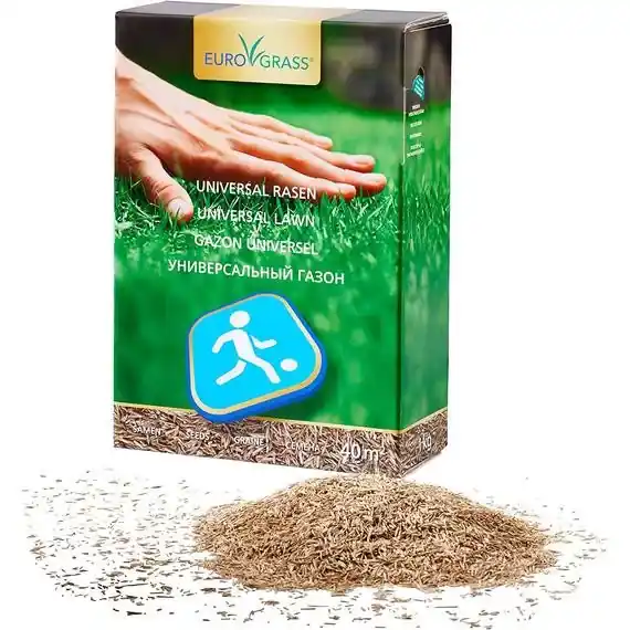 Express Levering DSV Eurograss Universal Lawn taposástűrő fűmag 1 kg (30-40 m