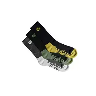 Direct Beschikbaar RIDGEMONKEY APEAREL CREW SOCKS 3 PACK SIZE 10-12 ZOKNI