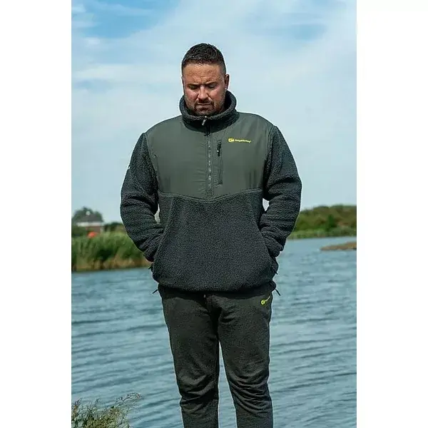 RIDGEMONKEY APEAREL THERMAPRO SHERPA FLEECE GREEN XL Must-Have