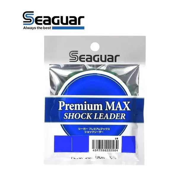 Direct Verzonden SEAGUAR PREMIUMMAX SHOCK LEADER 30M 5LB 1PE