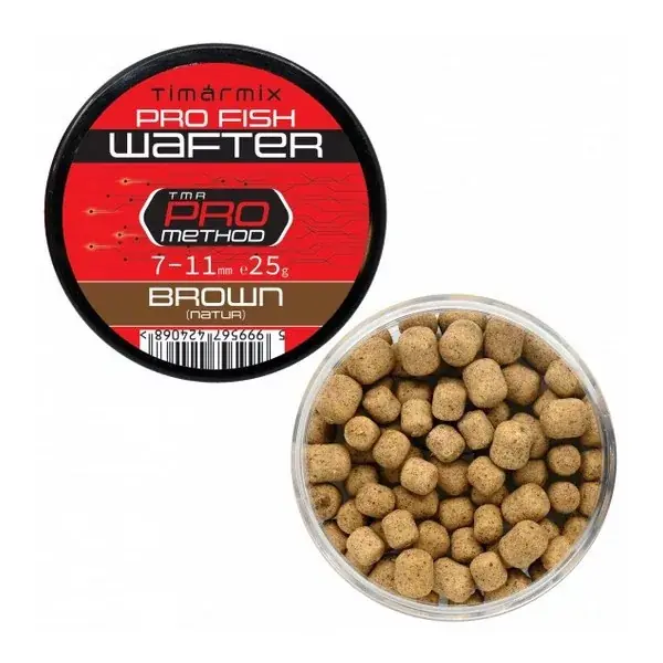 Alleen Vandaag TIMÁR MIX PRO FISH WAFTER 7-11 MM BROWN (NATUR) 25 G