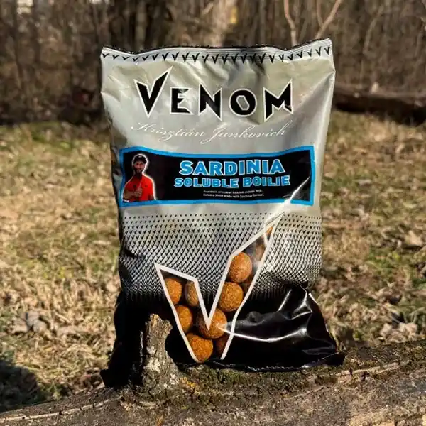 Beste Prijs VENOM SOLUBLE BOILIE 20 MM SARDINIA