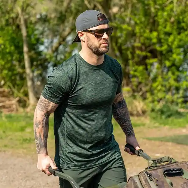 Nu Kopen RIDGEMONKEY APEAREL COOLTECH CAMO EDITION T-SHIRT XXXL