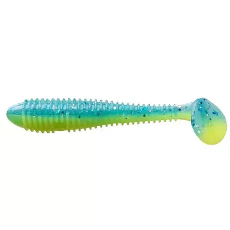 Aanbieding Crazy Fish Vibro Fat 80-40d-6 gumihal (5 db / csomag)