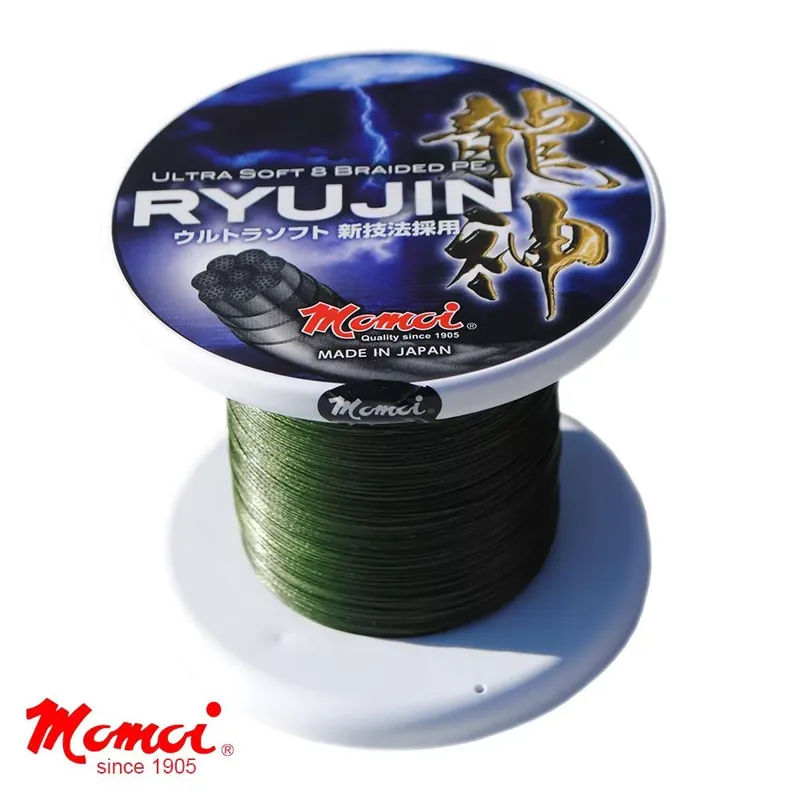 Hoge Kwaliteit Momoi Ryujin fonott zsinór mohazöld 300m 0,57 mm