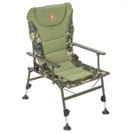 Beste Prijs CarpZoom N2 Komfort karfás szék, 50x50x35/88 cm, Camou/Fleec