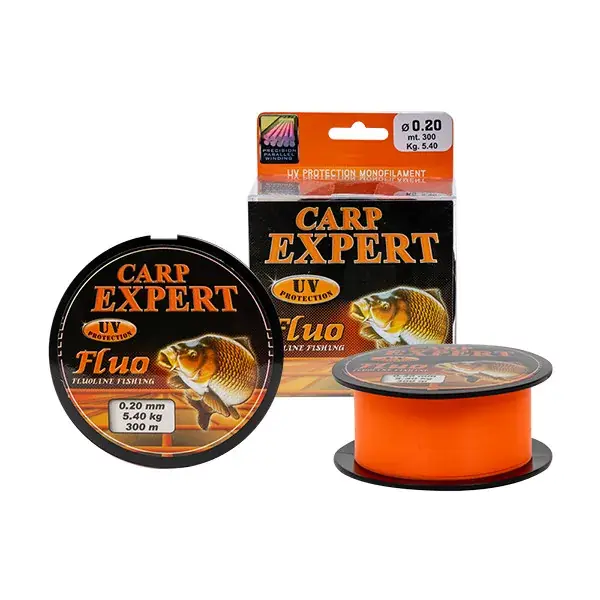Koopje ZSINÓR CARP EXPERT UV FLUO NARANCS 0,35MM 300M