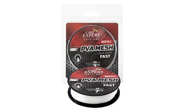 CARP EXPERT PVA REFILL - HEXA MESH GYORS - 35MM X 7M Koop Online