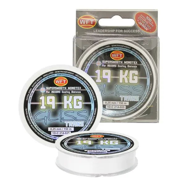 WFT GLISS MONOTEX TRANS 150M 0,10MM Nieuw