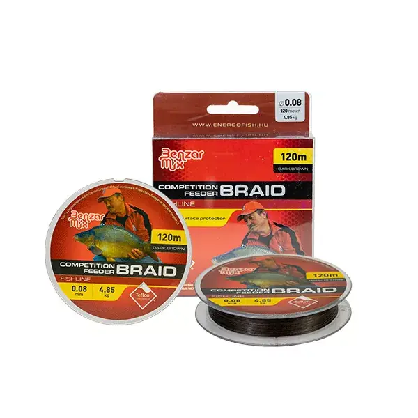 ZSINÓR BENZAR COMPETITION FEEDER BRAID 0,12MM 7,89 KG 120M D Korting