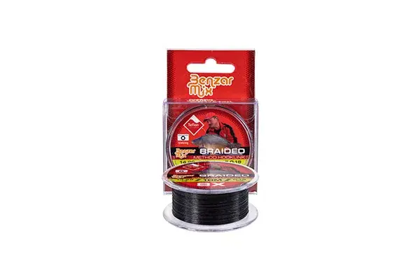 Lage Kosten BENZAR BRAIDED METHOD HOOKLINK 0,06 10M 4,21KG BLACK