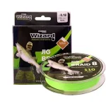 ZSINÓR WIZARD JIG BRAID 0,15MM 9.1 KG 110M LIME GREEN Betrouwbaar