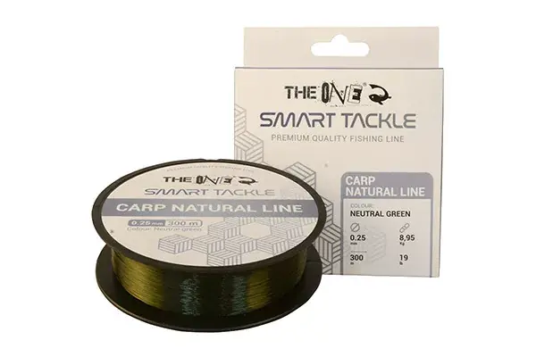 Uitverkoop THE ONE CARP NATURAL LINE NEUTRAL GREEN 300M 0.28MM 10,45KG