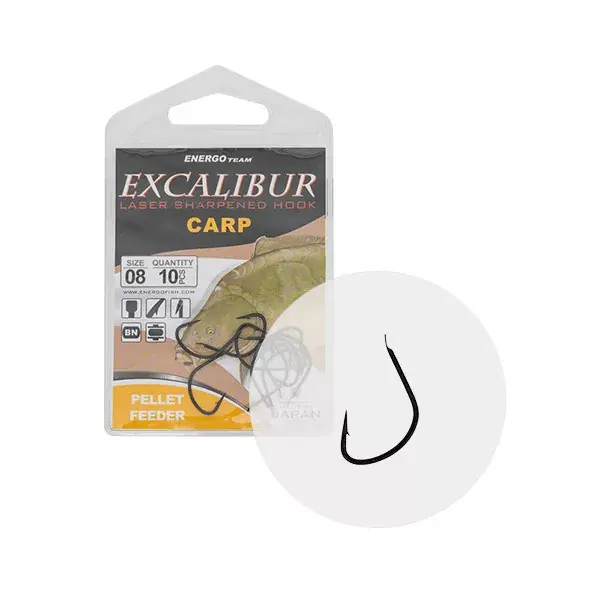 EXCALIBUR HOROG PELLET FEEDER BLACK 12 Op = Op
