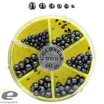 Actieprijs KAMASAKI MINI SÖRÉTÓLOMKÉSZLET 0,1-0,6G NATUR 60G