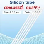 CRALUSSO SZILIKON CSŐ 0,8 MM Speciale Aanbieding