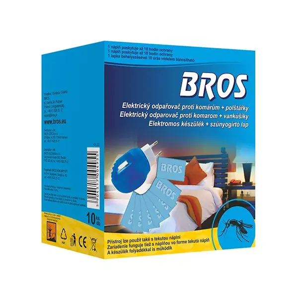 BROS ELEKTROMOS KÉSZÜLÉK+ SZÚNYOGIRTÓ LAP Superprijs