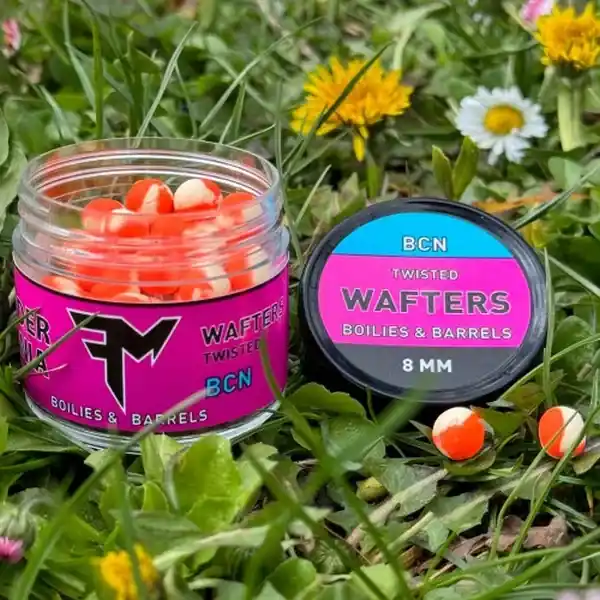 Fabrieksprijs FM WAFTERS TWISTED BOILIES & BARRELS 8 MM MANGO