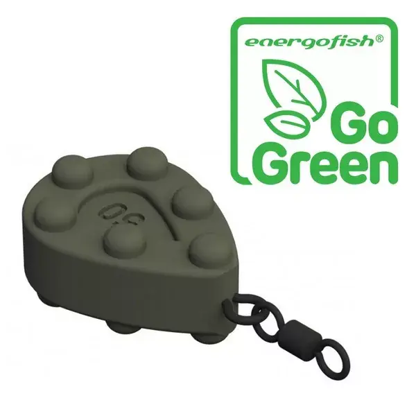 Actieprijs CARP EXPERT STUBBY FORGÓS KÖRTE ÓLOM 80G SZINEZETT GO GREEN