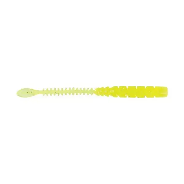 MUSTAD AJI BEAVER TAIL 2.5‘‘ CLEAR CHARTREUSE 12DB Gratis Retour