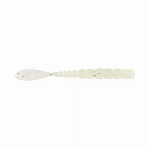 MUSTAD AJI FISH TAIL 2‘‘ CLEAR LUMINOUS SILVER GLI Bestel Nu